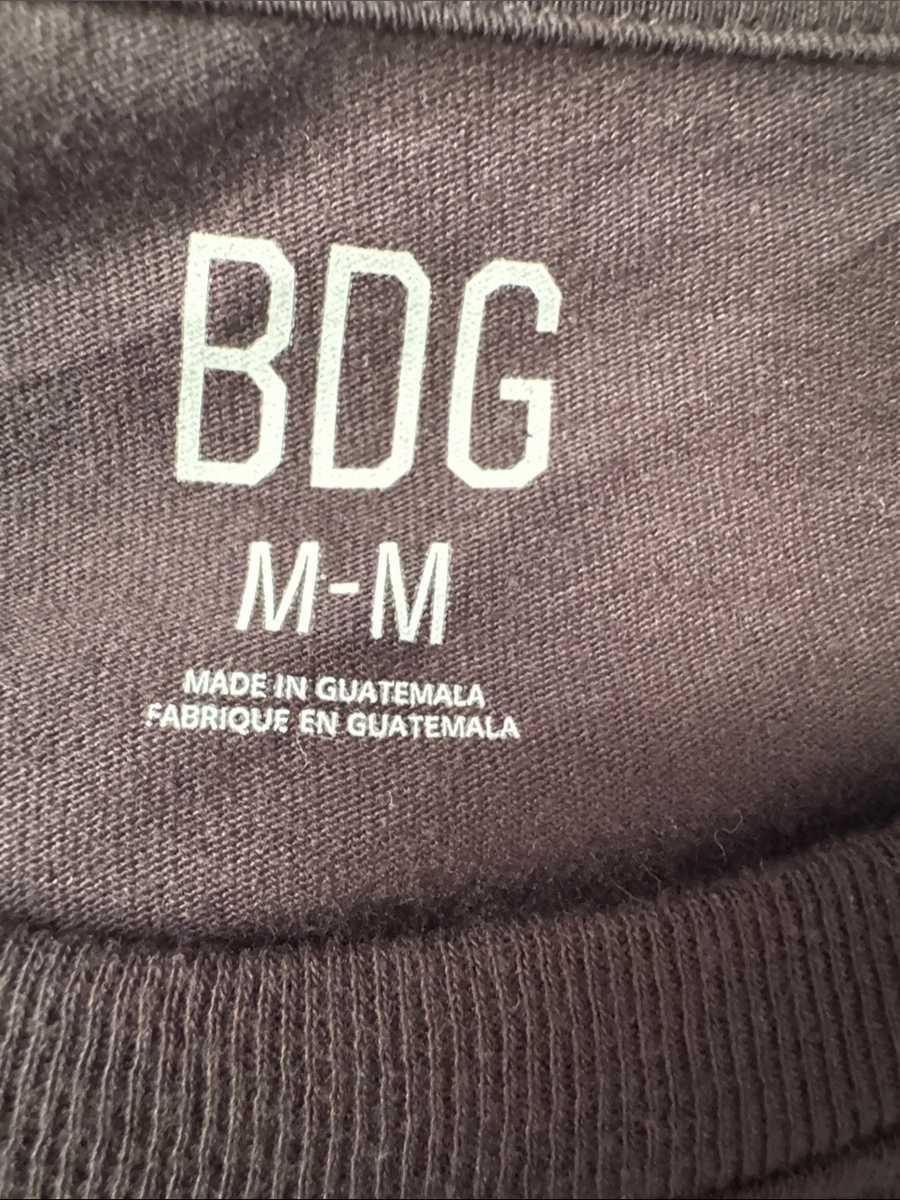 BDG Black Boxy Muscle Tee - Picture 2 of 2